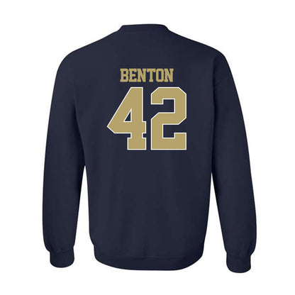 Georgia Tech - NCAA Football : Will Benton - Classic Shersey Crewneck Sweatshirt-1