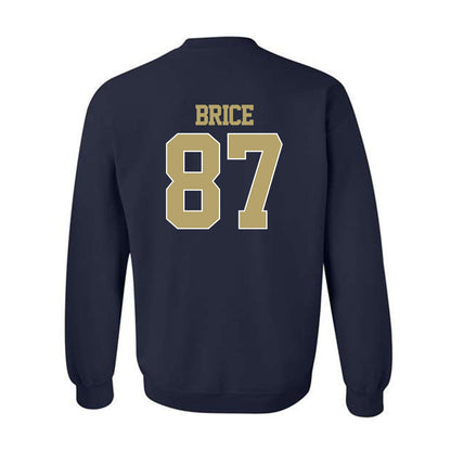 Georgia Tech - NCAA Football : Jamauri Brice - Classic Shersey Crewneck Sweatshirt-1
