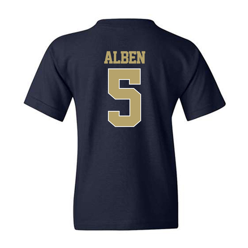 Georgia Tech - NCAA Women's Basketball : Catherine Alben - Classic Shersey Youth T-Shirt-1