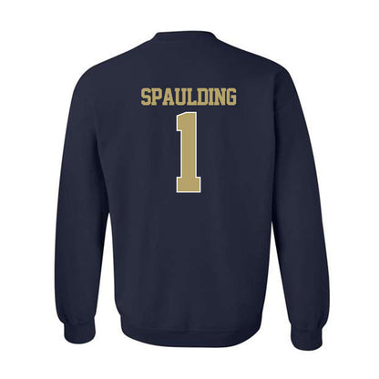 Georgia Tech - NCAA Football : Cayman Spaulding - Classic Shersey Crewneck Sweatshirt-1