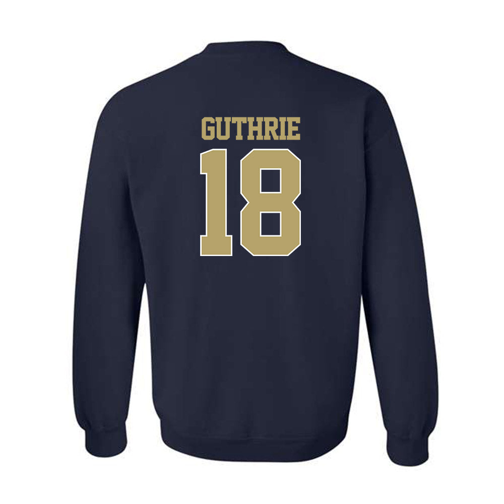 Georgia Tech - NCAA Football : Ben Guthrie - Classic Shersey Crewneck Sweatshirt-1