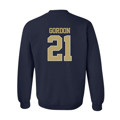 Georgia Tech - NCAA Football : Daylon Gordon - Classic Shersey Crewneck Sweatshirt-1