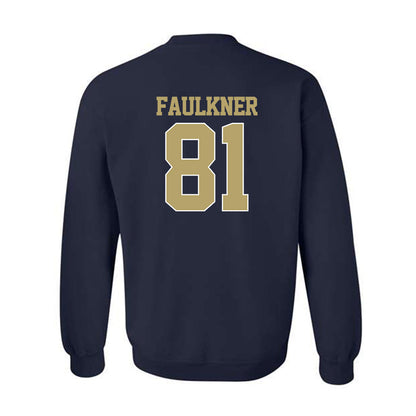 Georgia Tech - NCAA Football : Cal Faulkner - Classic Shersey Crewneck Sweatshirt-1