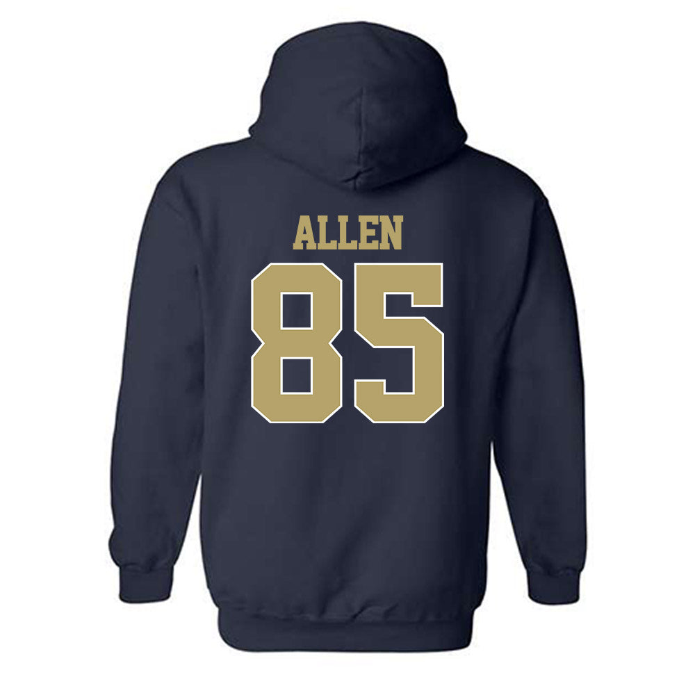 Georgia Tech - NCAA Football : Jordan Allen - Classic Shersey Hooded Sweatshirt-1