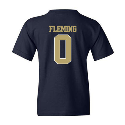 Georgia Tech - NCAA Men's Basketball : Akai Fleming - Classic Shersey Youth T-Shirt-1