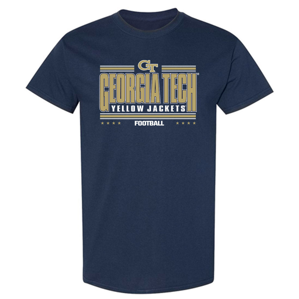 Georgia Tech - NCAA Football : Melvin Jordan IV - Classic Shersey T-Shirt-0