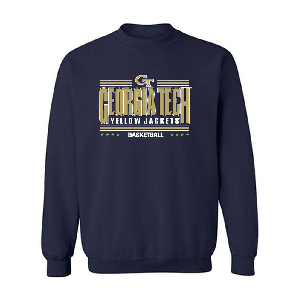 Georgia Tech - NCAA Men's Basketball : Eric Chatfield Jr - Classic Shersey Crewneck Sweatshirt-0