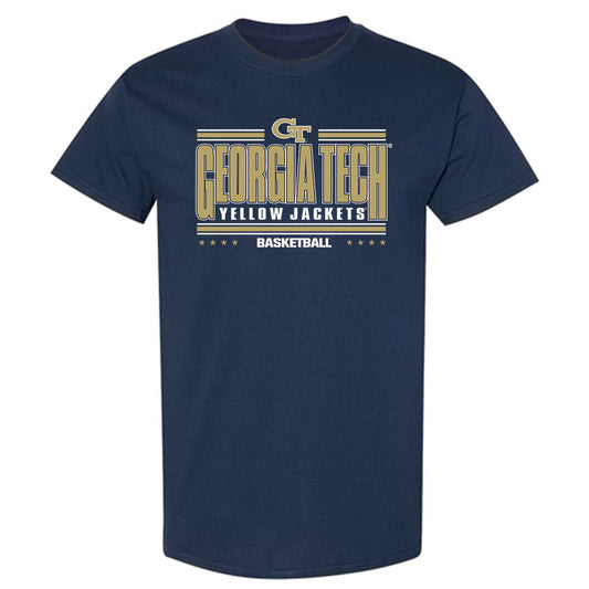 Georgia Tech - NCAA Men's Basketball : Kam Craft - Classic Shersey T-Shirt-0