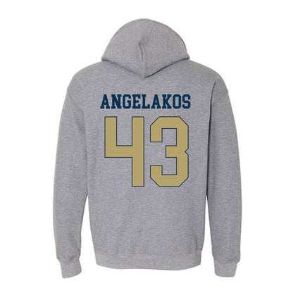Georgia Tech - NCAA Baseball : Dimitri Angelakos - Classic Fashion Shersey Hooded Sweatshirt-1