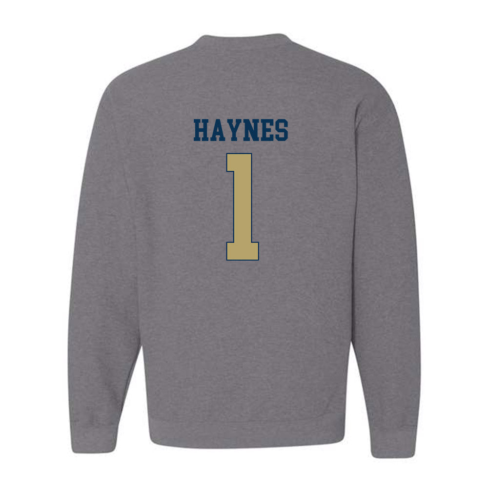 Georgia Tech - NCAA Football : Jamal Haynes - Classic Fashion Shersey Crewneck Sweatshirt-1