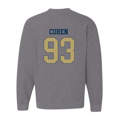 Georgia Tech - NCAA Football : Drew Cohen - Classic Fashion Shersey Crewneck Sweatshirt