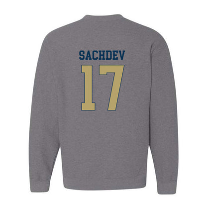 Georgia Tech - NCAA Men's Tennis : Rohan Sachdev - Classic Fashion Shersey Crewneck Sweatshirt-1