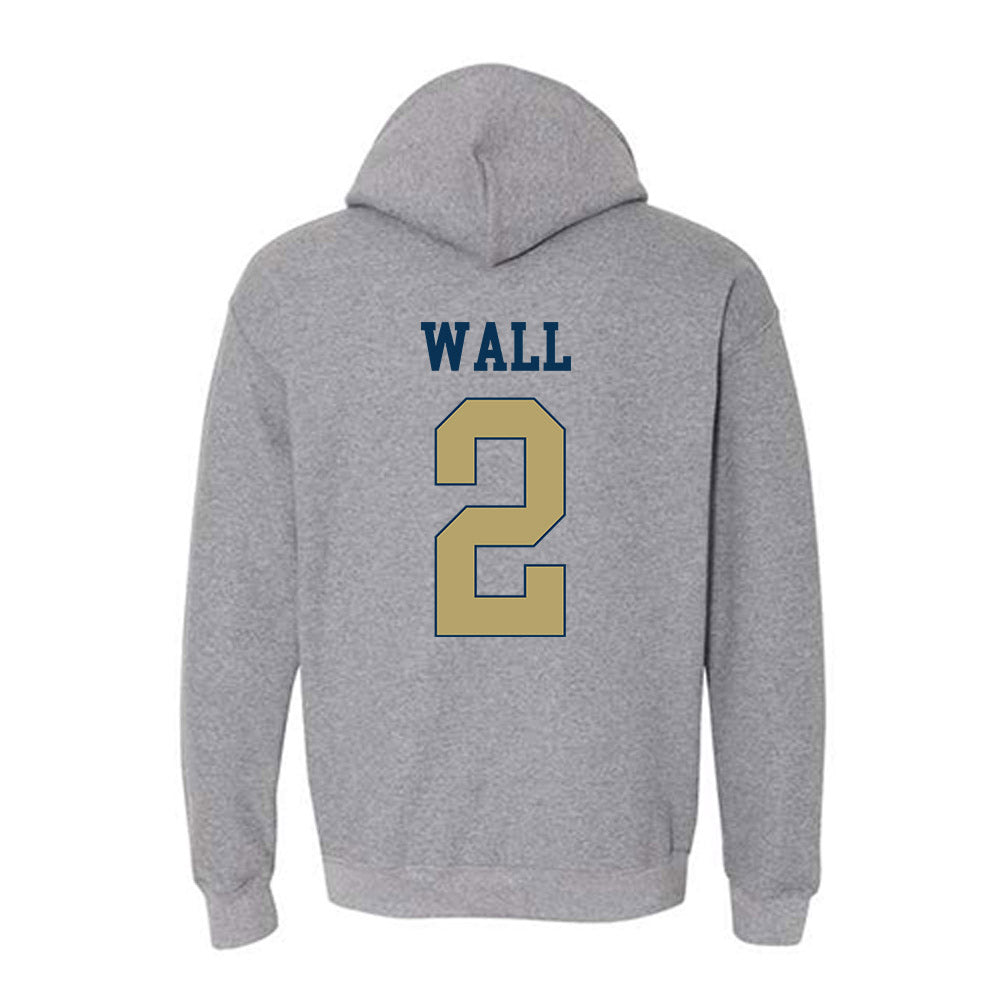 Georgia Tech - NCAA Softball : Raegan Wall - Classic Fashion Shersey Hooded Sweatshirt-1