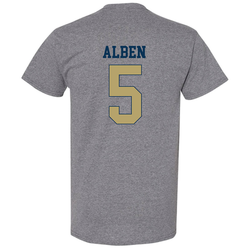 Georgia Tech - NCAA Women's Basketball : Catherine Alben - Classic Fashion Shersey T-Shirt-3