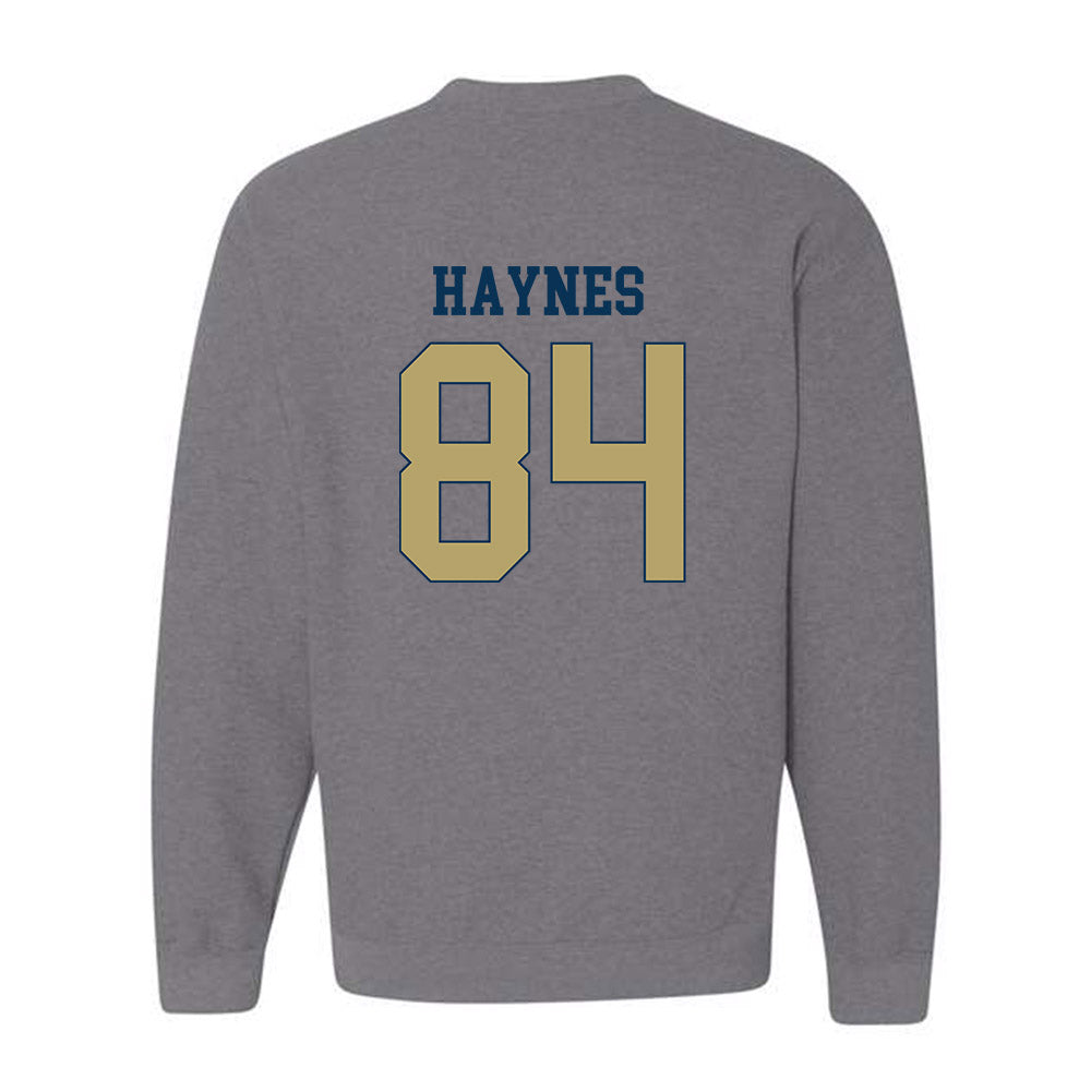Georgia Tech - NCAA Football : Evan Haynes - Classic Fashion Shersey Crewneck Sweatshirt-1