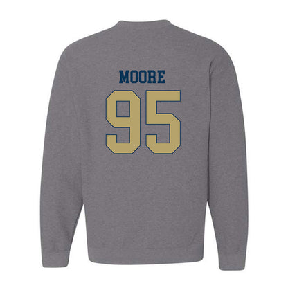 Georgia Tech - NCAA Football : Jason Moore - Classic Fashion Shersey Crewneck Sweatshirt