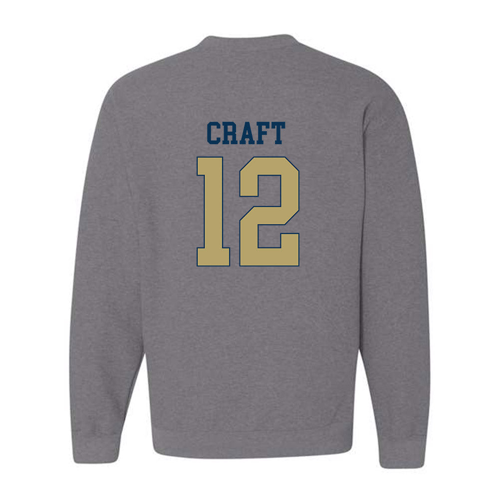 Georgia Tech - NCAA Men's Basketball : Kam Craft - Classic Fashion Shersey Crewneck Sweatshirt-2