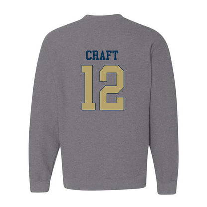 Georgia Tech - NCAA Men's Basketball : Kam Craft - Classic Fashion Shersey Crewneck Sweatshirt-2