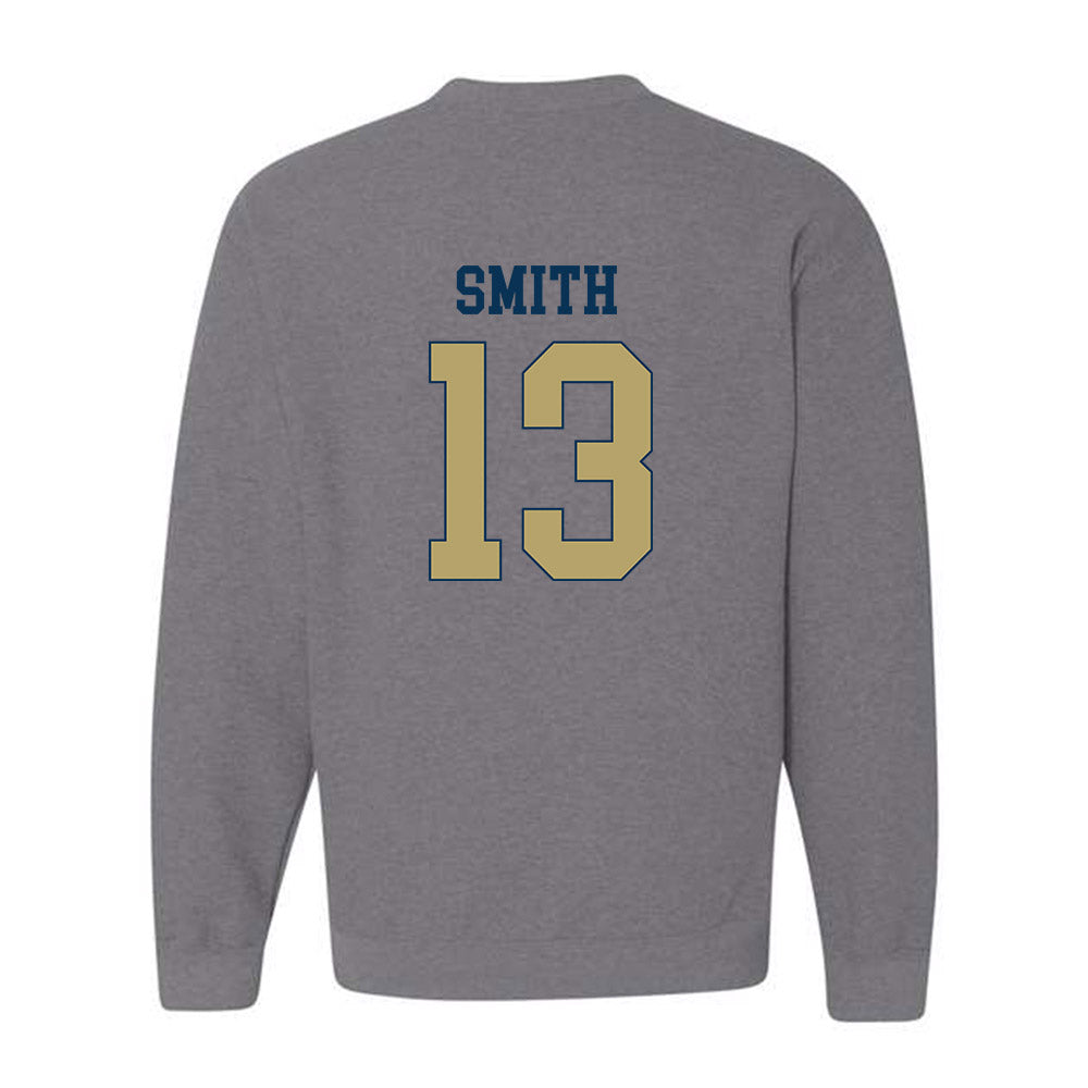 Georgia Tech - NCAA Football : Rahkeem Smith - Classic Fashion Shersey Crewneck Sweatshirt-1