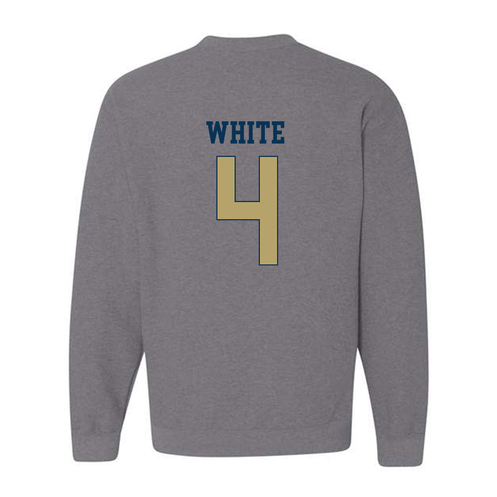 Georgia Tech - NCAA Football : Daiquan White - Classic Fashion Shersey Crewneck Sweatshirt-1
