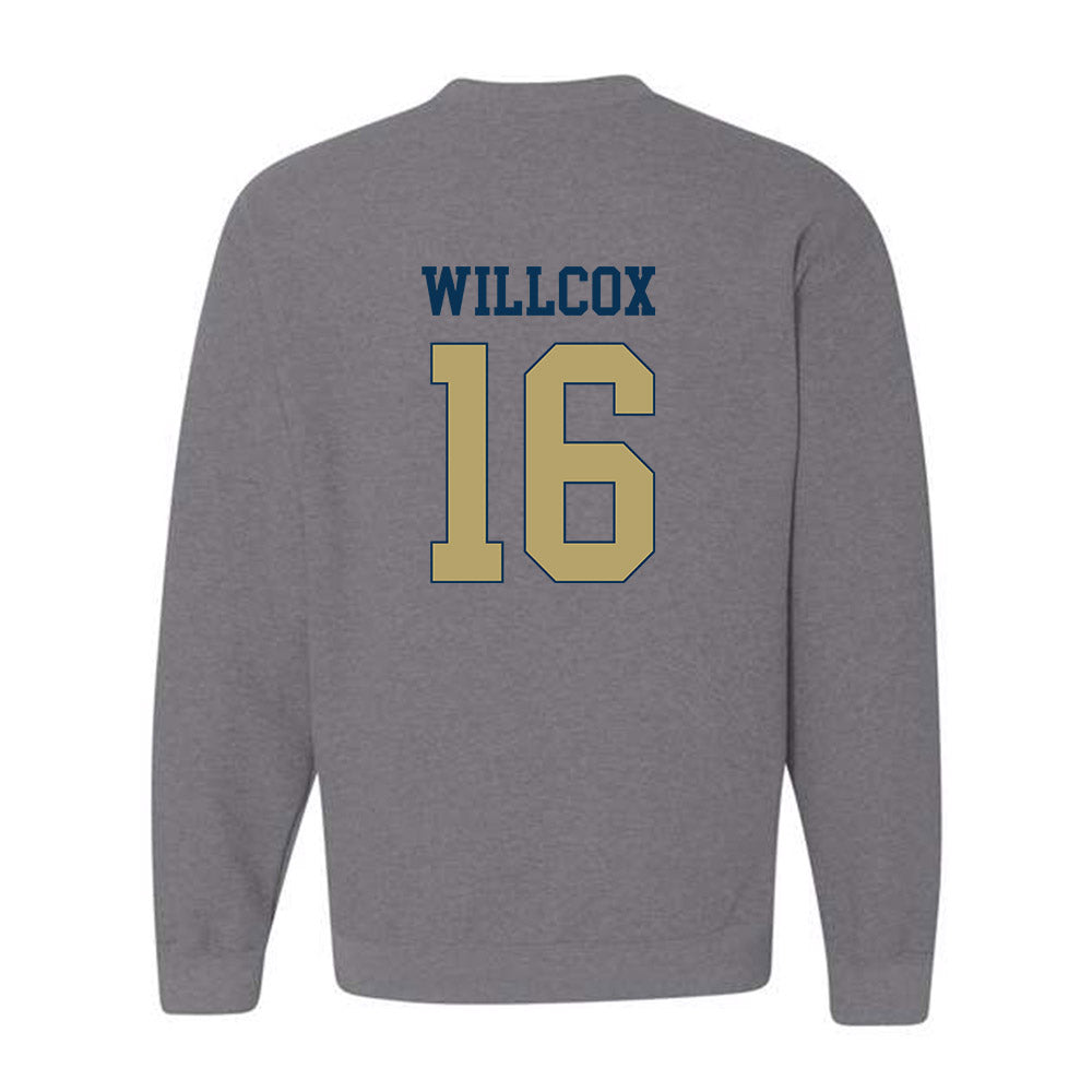 Georgia Tech - NCAA Baseball : Charlie Willcox - Classic Fashion Shersey Crewneck Sweatshirt-1