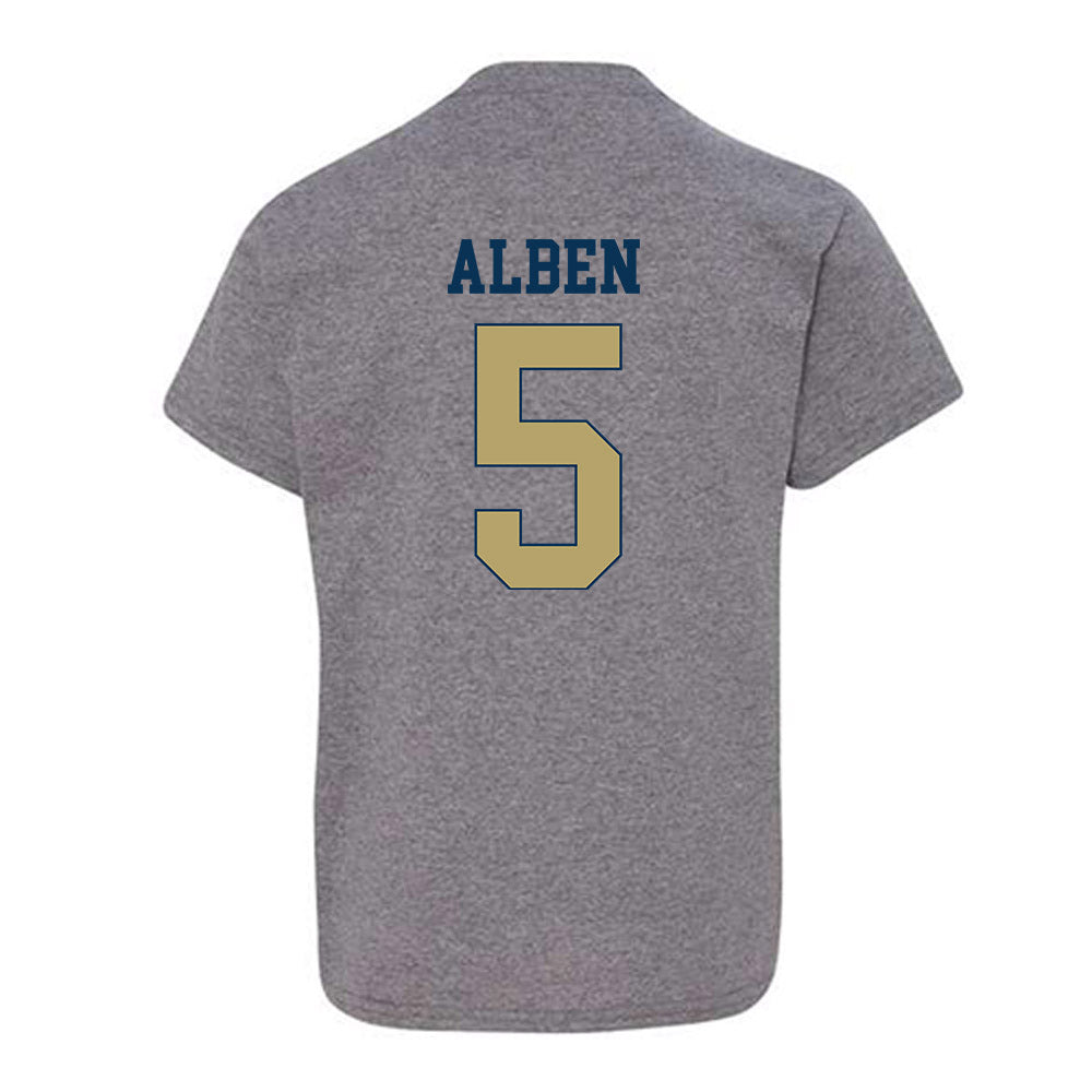 Georgia Tech - NCAA Women's Basketball : Catherine Alben - Classic Fashion Shersey Youth T-Shirt-2