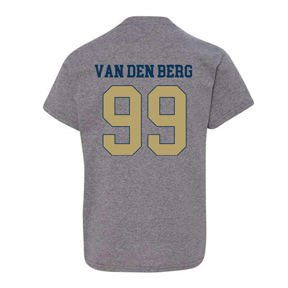 Georgia Tech - NCAA Football : Jordan van den Berg - Classic Fashion Shersey Youth T-Shirt-1