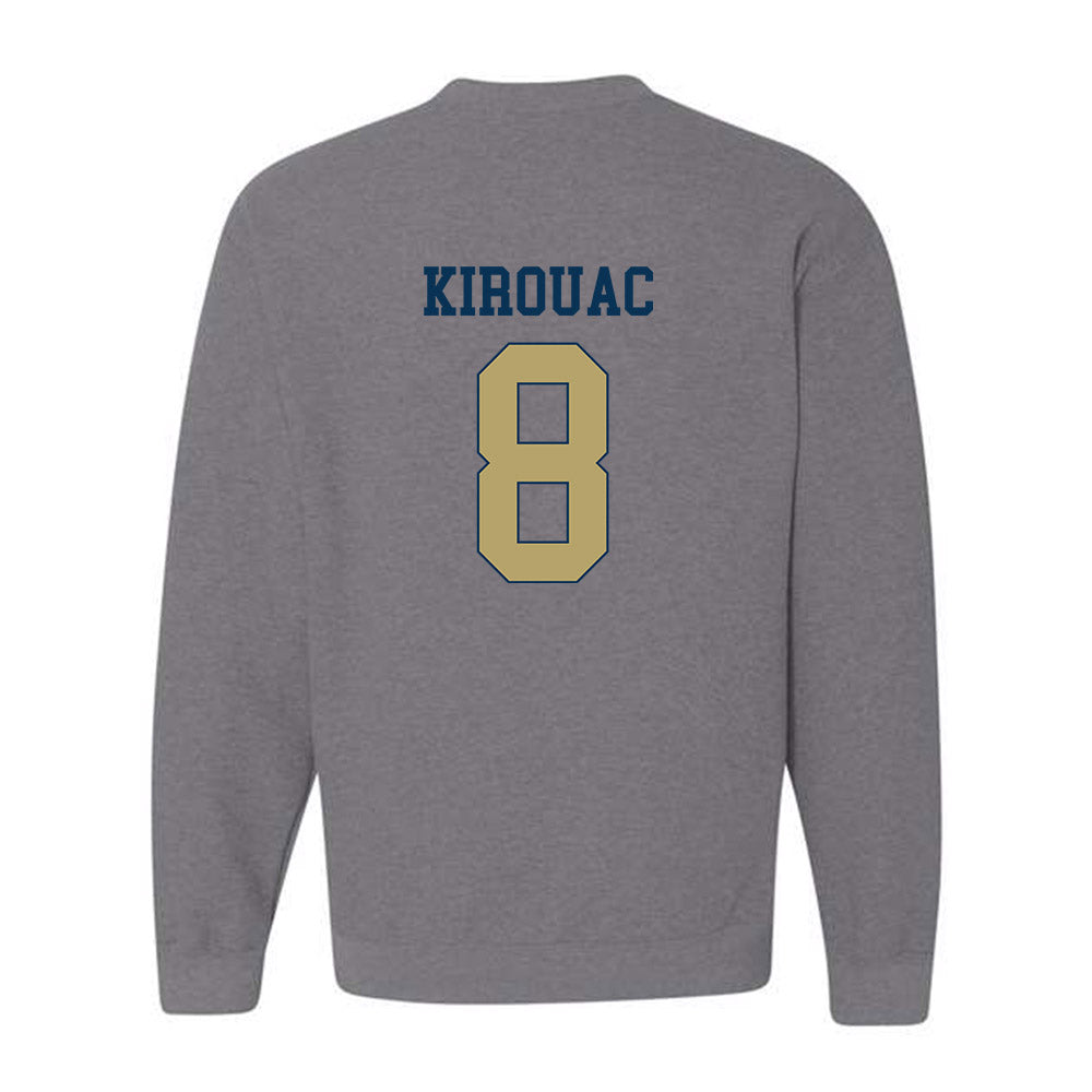 Georgia Tech - NCAA Men's Basketball : Cole Kirouac - Classic Fashion Shersey Crewneck Sweatshirt-3