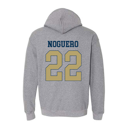 Georgia Tech - NCAA Women's Basketball : Ines Noguero - Classic Fashion Shersey Hooded Sweatshirt-2