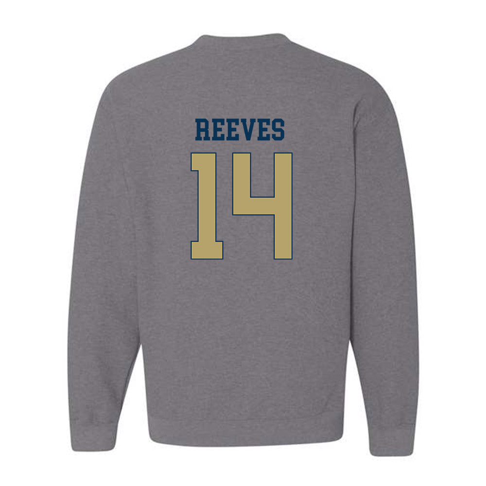 Georgia Tech - NCAA Men's Basketball : Kowacie Reeves - Classic Fashion Shersey Crewneck Sweatshirt-2