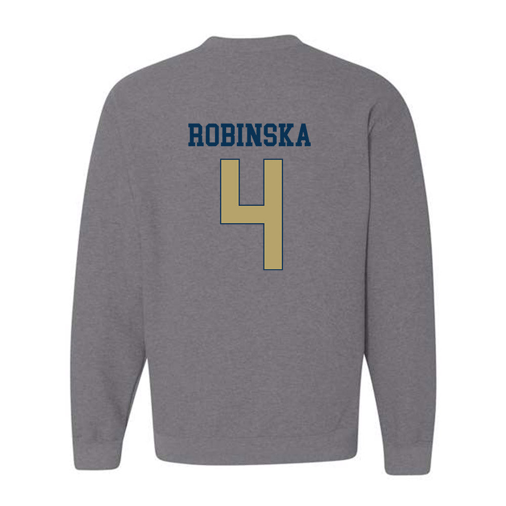 Georgia Tech - NCAA Women's Volleyball : Gabriela Robinska - Classic Fashion Shersey Crewneck Sweatshirt-1