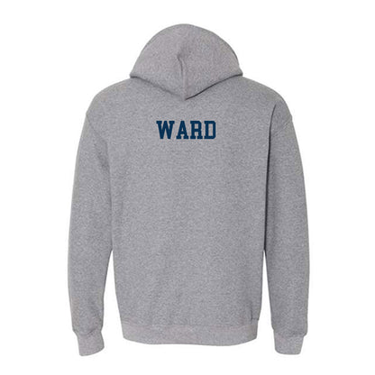 Georgia Tech - NCAA Women's Track & Field : Kendall Ward - Classic Fashion Shersey Hooded Sweatshirt-1