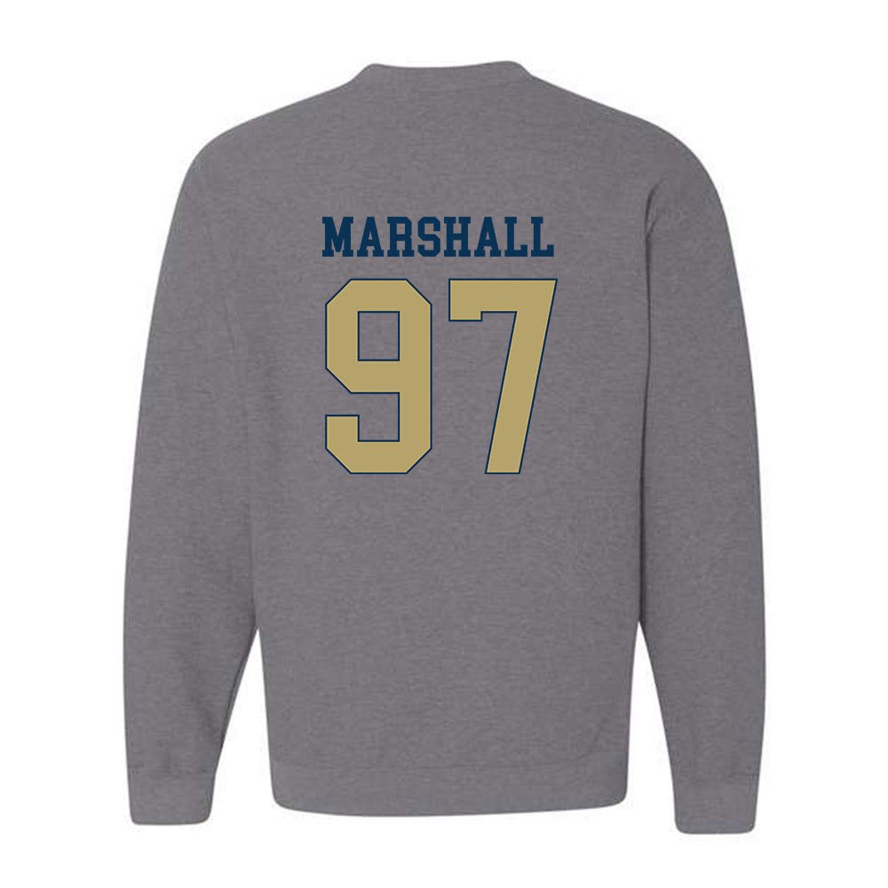 Georgia Tech - NCAA Football : Landen Marshall - Classic Fashion Shersey Crewneck Sweatshirt