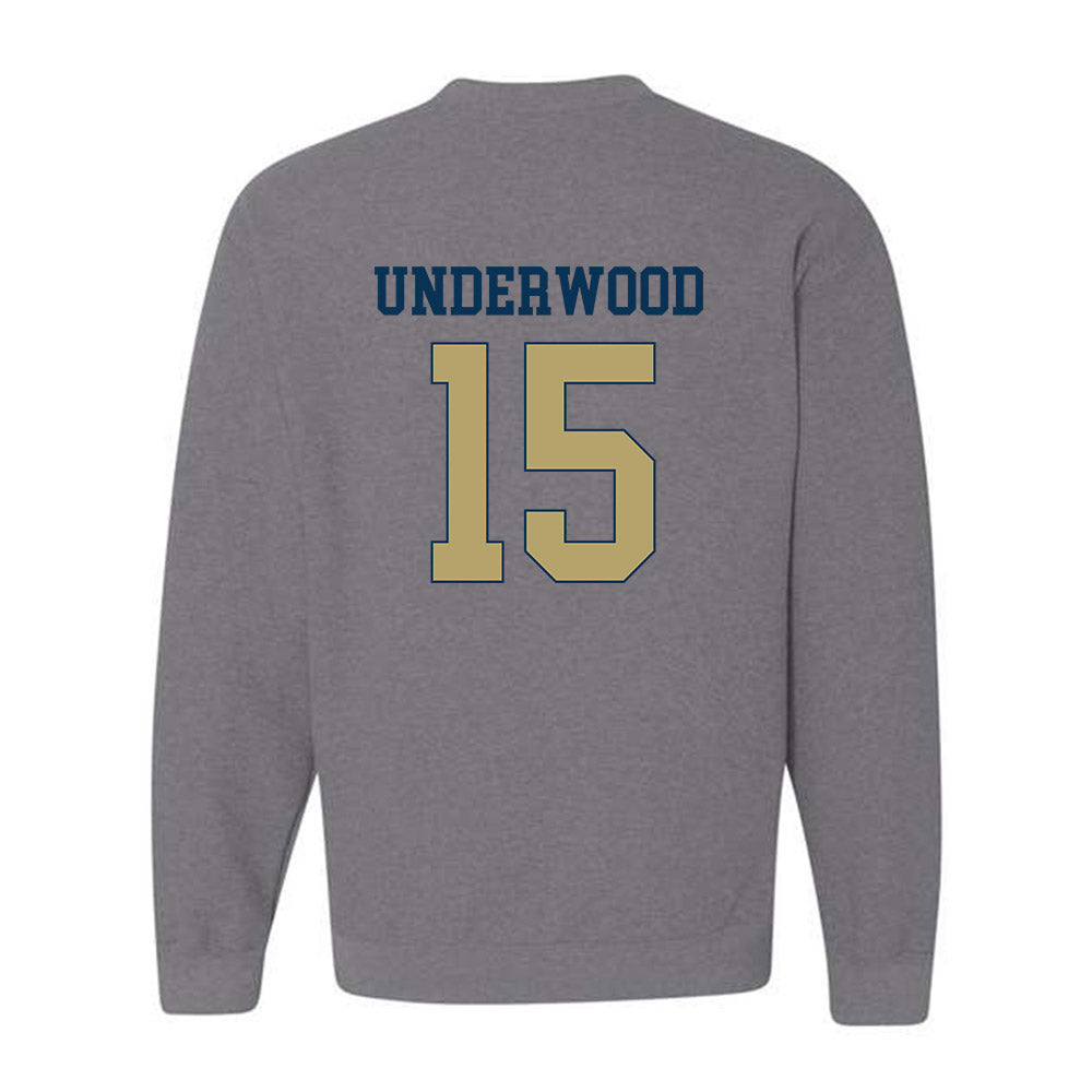 Georgia Tech - NCAA Baseball : Cooper Underwood - Classic Fashion Shersey Crewneck Sweatshirt-1