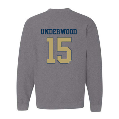 Georgia Tech - NCAA Baseball : Cooper Underwood - Classic Fashion Shersey Crewneck Sweatshirt-1