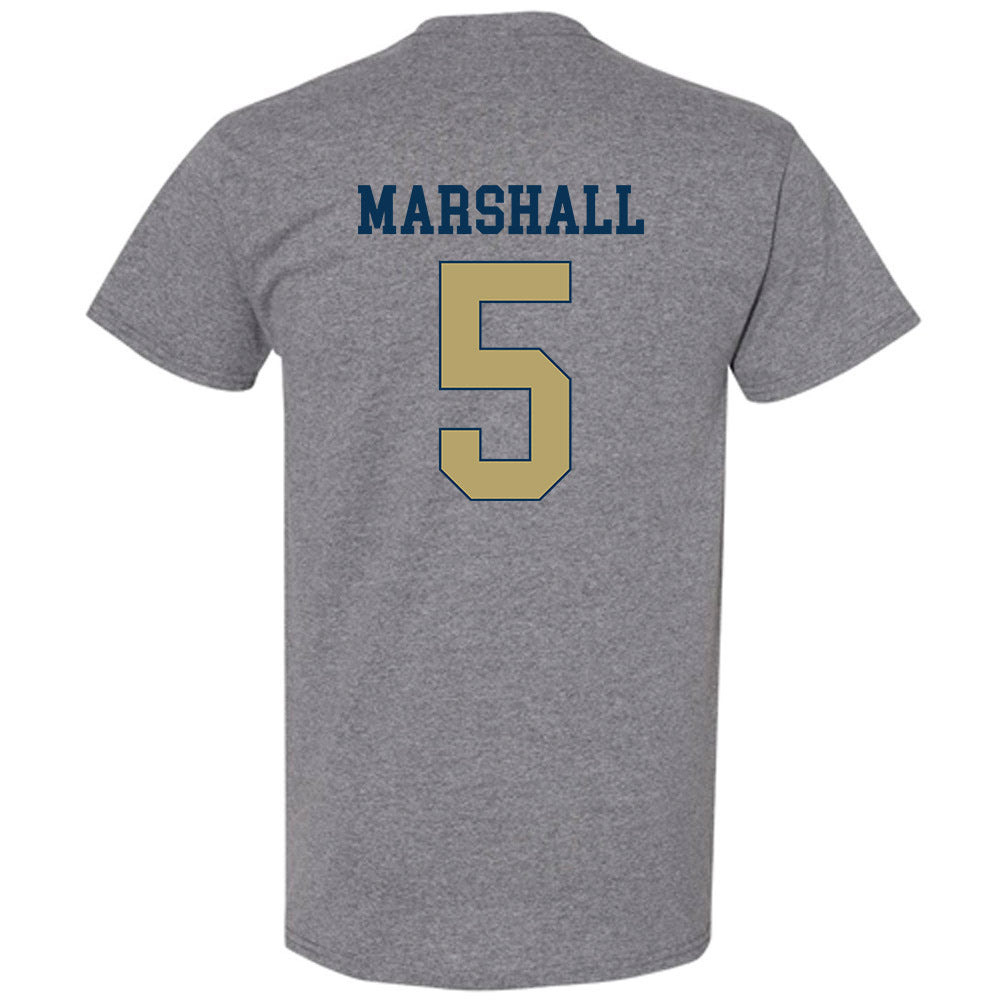 Georgia Tech - NCAA Men's Basketball : Peyton Marshall - Classic Fashion Shersey T-Shirt-3