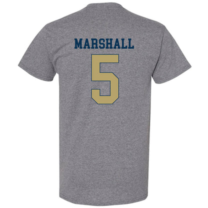 Georgia Tech - NCAA Men's Basketball : Peyton Marshall - Classic Fashion Shersey T-Shirt-3