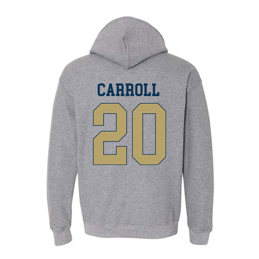 Georgia Tech - NCAA Softball : Paige Carroll - Classic Fashion Shersey Hooded Sweatshirt-1