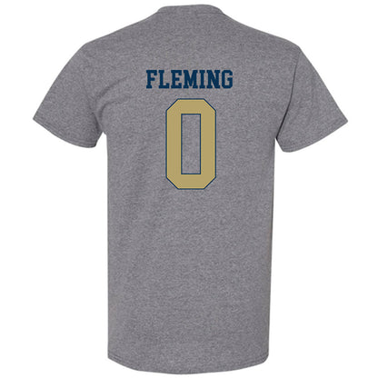 Georgia Tech - NCAA Men's Basketball : Akai Fleming - Classic Fashion Shersey T-Shirt-2