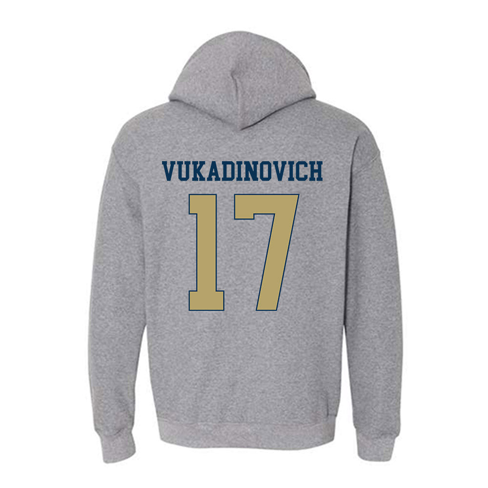 Georgia Tech - NCAA Softball : Paige Vukadinovich - Classic Fashion Shersey Hooded Sweatshirt-1