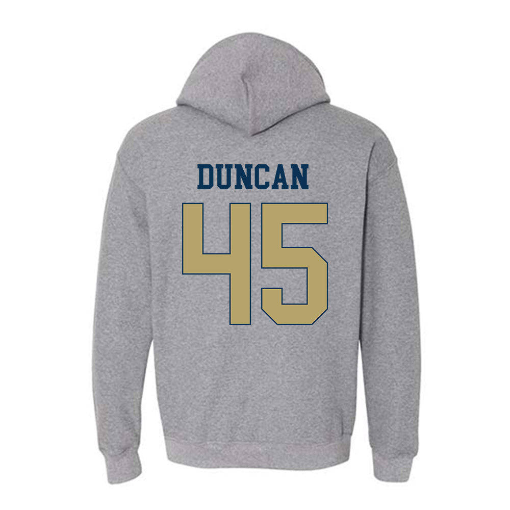 Georgia Tech - NCAA Football : Bayler Duncan - Classic Fashion Shersey Hooded Sweatshirt