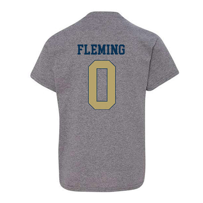Georgia Tech - NCAA Men's Basketball : Akai Fleming - Classic Fashion Shersey Youth T-Shirt-2