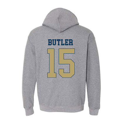 Georgia Tech - NCAA Football : Tah'J Butler - Classic Fashion Shersey Hooded Sweatshirt