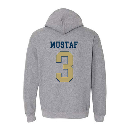 Georgia Tech - NCAA Men's Basketball : Jaeden Mustaf - Classic Fashion Shersey Hooded Sweatshirt