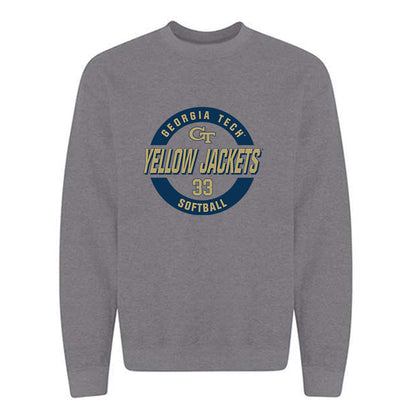 Georgia Tech - NCAA Softball : Katie Cunane - Classic Fashion Shersey Crewneck Sweatshirt-0