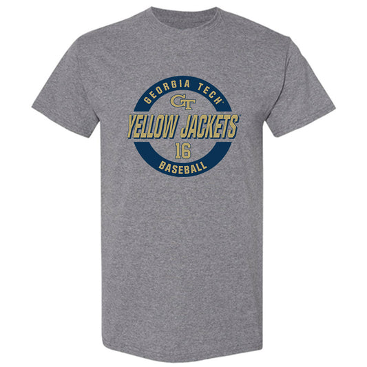 Georgia Tech - NCAA Baseball : Charlie Willcox - Classic Fashion Shersey T-Shirt-0