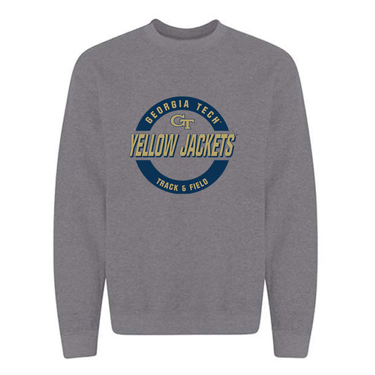 Georgia Tech - NCAA Women's Track & Field : Kendall Ward - Classic Fashion Shersey Crewneck Sweatshirt-0