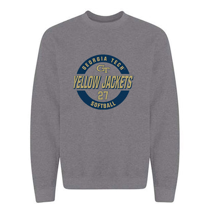 Georgia Tech - NCAA Softball : Kenley Hilleary - Classic Fashion Shersey Crewneck Sweatshirt-0