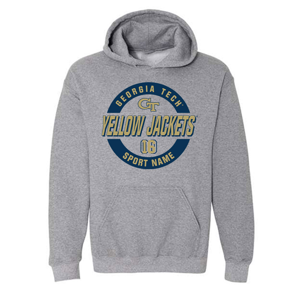 Georgia Tech - NCAA Softball : Charlotte Smith - Classic Fashion Shersey Hooded Sweatshirt-0