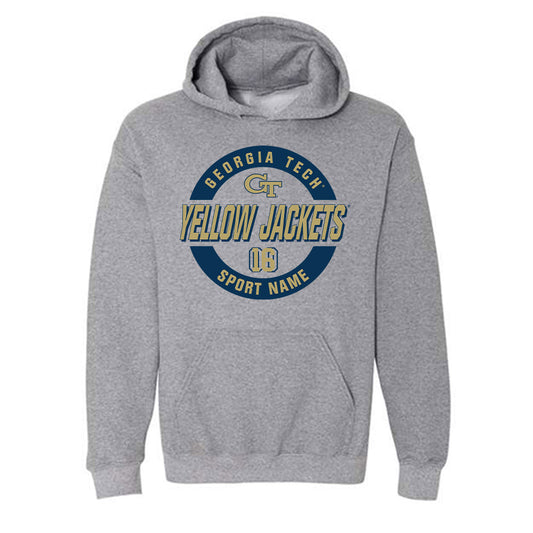 Georgia Tech - NCAA Softball : Charlotte Smith - Classic Fashion Shersey Hooded Sweatshirt-0